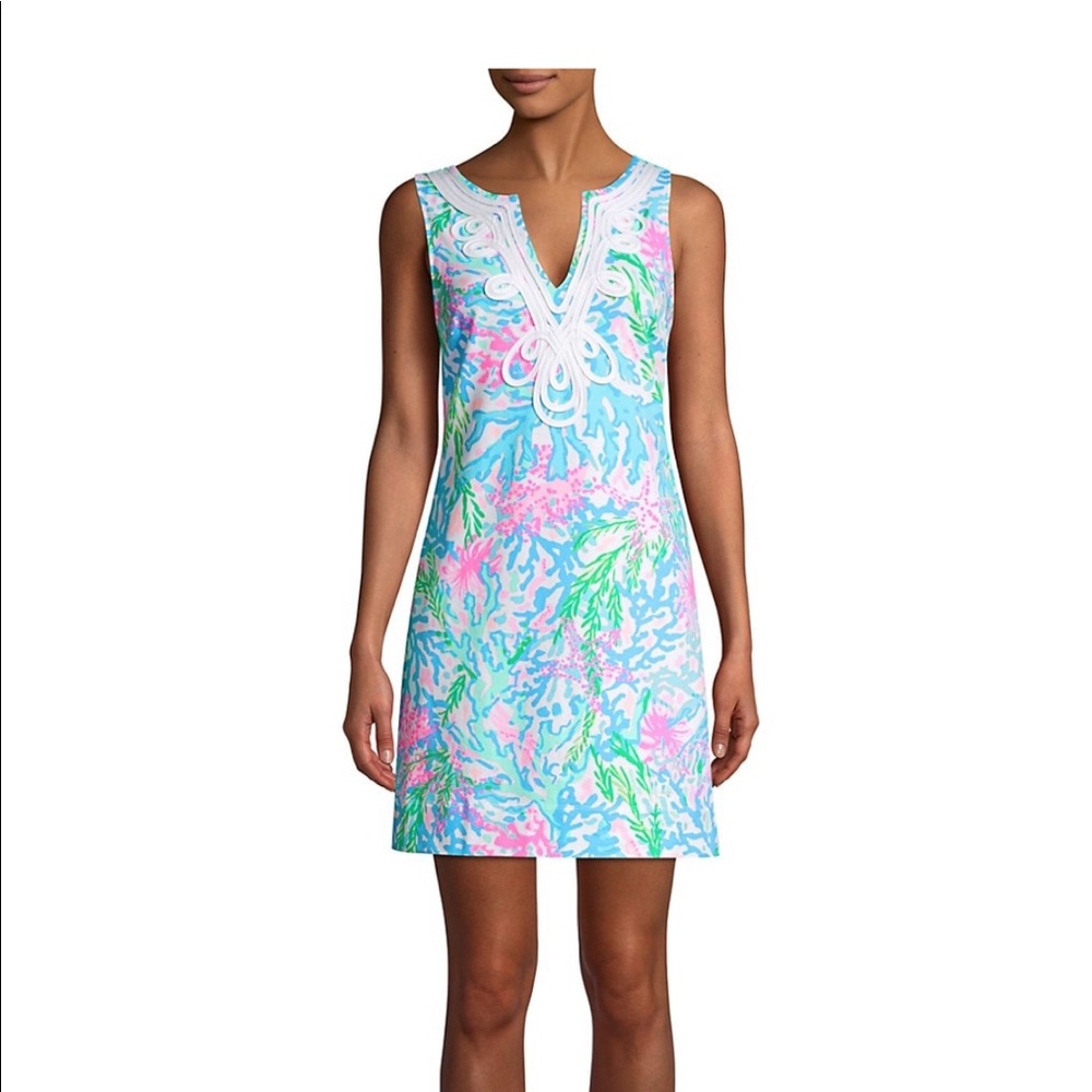 Lilly Pulitzer Harper Shift Dress - Coral Bay
